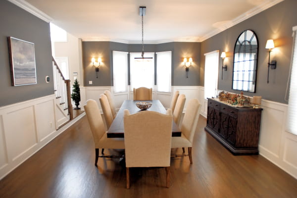 Dining Room with Wainscot
